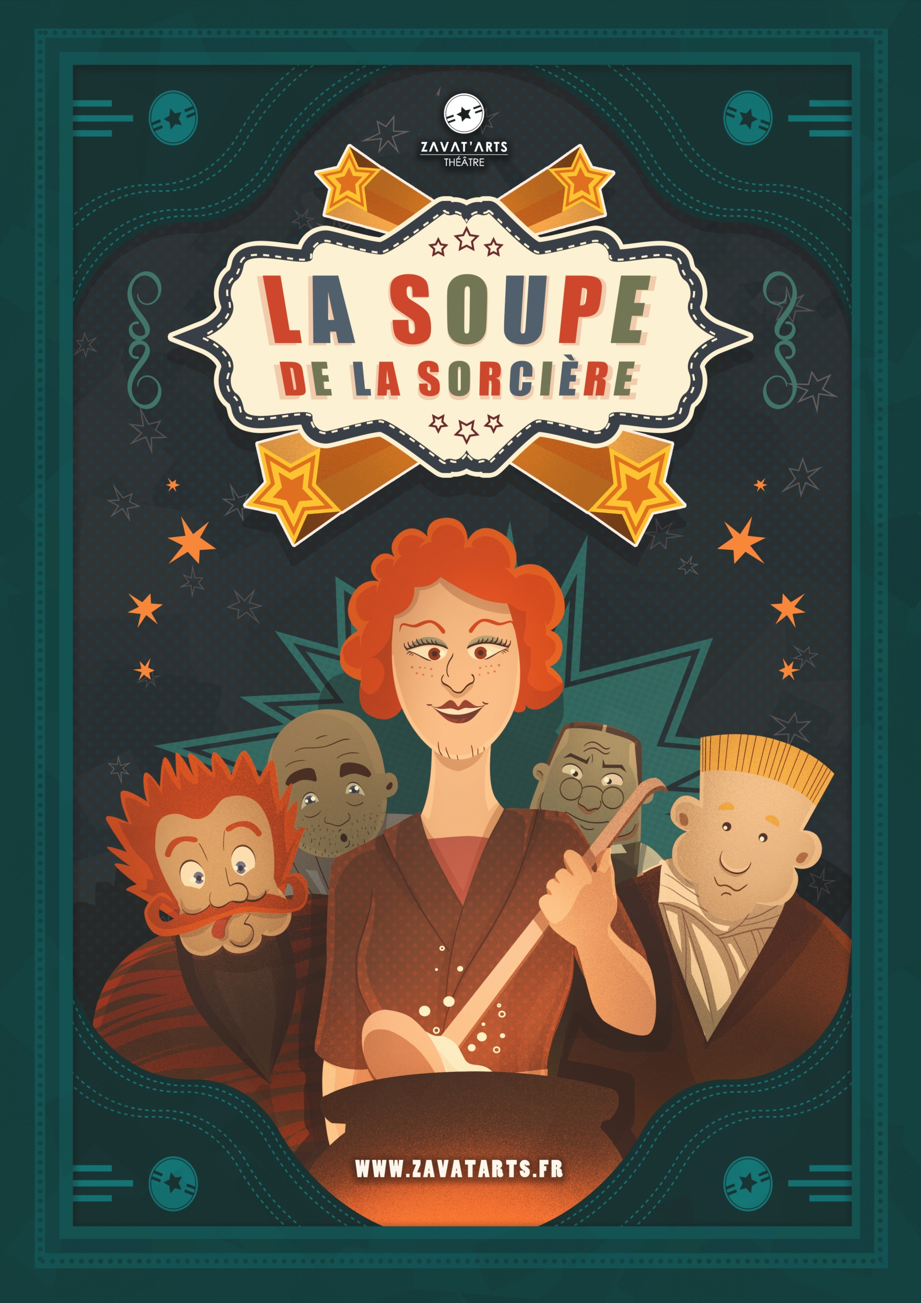 Affiche La soupe de la sorcière